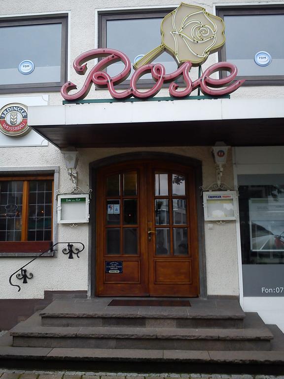 Aparthotel Goldene Rose à Ebersbach an der Fils Extérieur photo